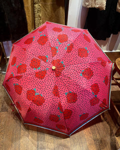 1980s CHRISTIAN DIOR roses umbrella