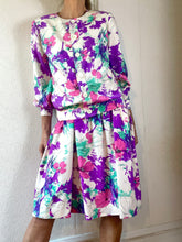 Load image into Gallery viewer, Vintage 1980s CELINE Silk Dress set. 6-10