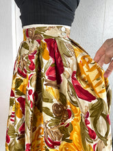 Load image into Gallery viewer, Vintage 1980s CELINE Full Cotton/Rayon Box Pleat Skirt. S/M