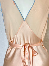 Load image into Gallery viewer, Vintage 1930s Silk Charmeuse Bias Cut Slip/Nighgown