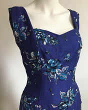 Load image into Gallery viewer, 1950&#39;s Hardy Amies Silk Wiggle Dress Set