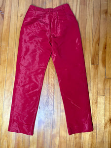 Vintage 1990s Burberry Moto Pant Suit. M